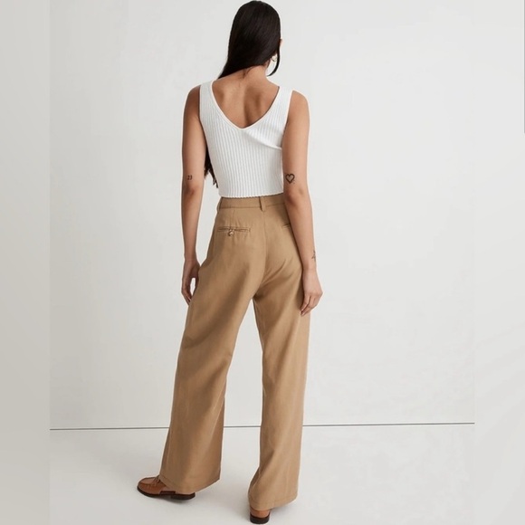 Madewell The Harlow Wide-Leg Pant Sz 6 - Picture 12 of 13